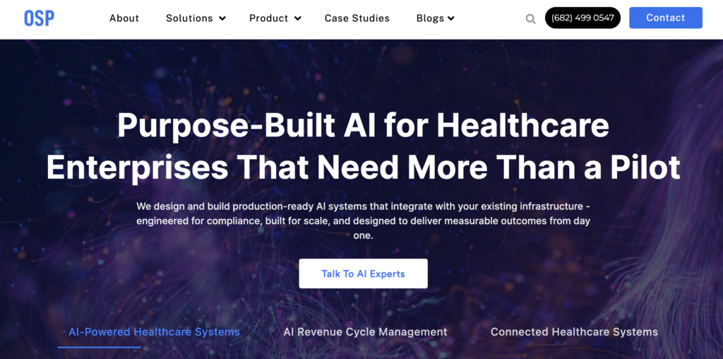 OSP Labs — Custom Healthcare SaaS for Startups That Need Compliance Without Corporate Overhead