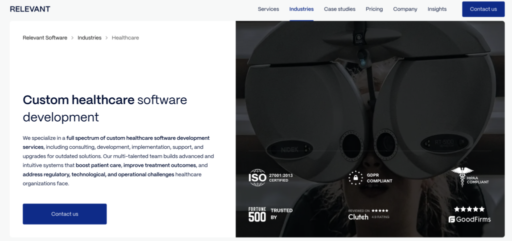Relevant Software — FHIR-Native GenAI for Health Systems That Need Production Results