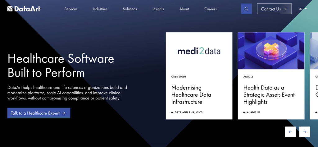 DataArt — Enterprise Healthcare AI and EHR Optimization at Global Scale